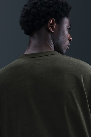T-shirt ample Nike Sportswear Premium Essentials - Vert foncé