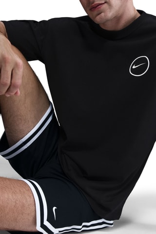 T-shirt ample de basketball Max90 - Noir et blanc