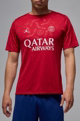 T-shirt Paris Saint-Germain - Rouge et blanc