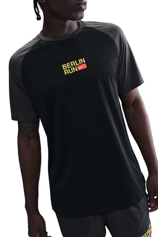 T-shirt de running Stride - Noir