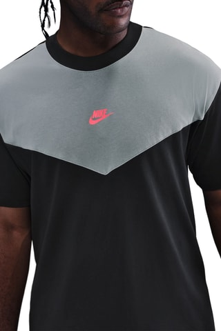 T-shirt ample Tech - Noir