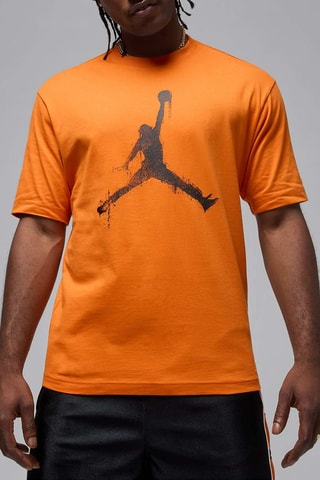T-shirt - Orange et noir