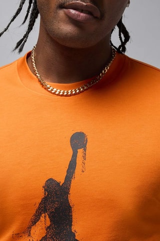 T-shirt - Orange et noir