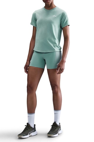 T-shirt de running - Vert d’eau