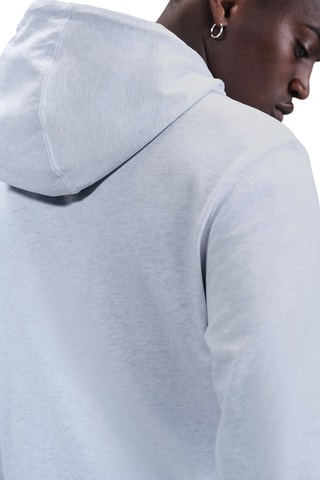 Sweat à capuche Sportswear Club - Gris clair chiné