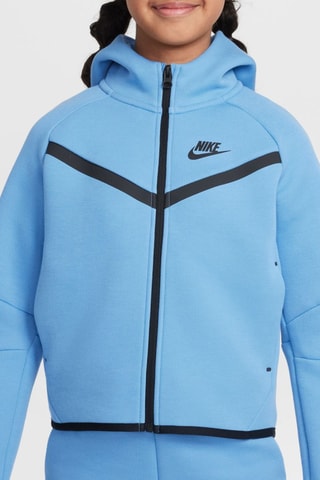 Sweat polaire à capuche - Ciel