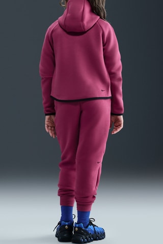 Sweat polaire à capuche - Rose