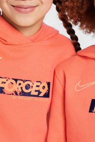 Sweat polaire de football Nike Club Fleece Erling Haaland - Corail - Nike