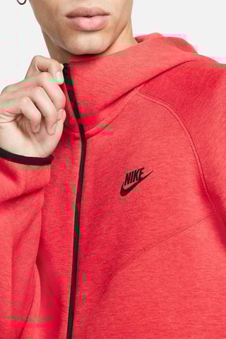 Sweat polaire Nike Tech - Rouge