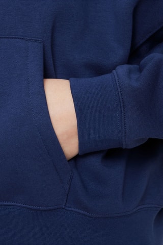 Sweat polaire à capuche - Bleu marine