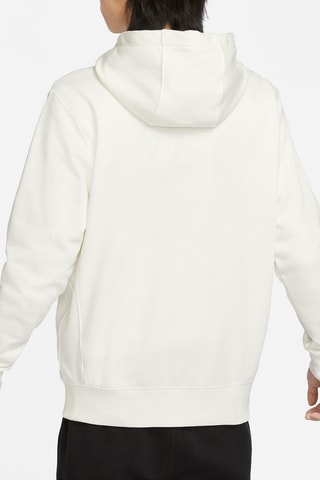 Sweat à capuche Club - Blanc