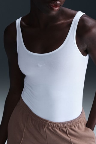 Débardeur Nike Sportswear Chill Knit - Blanc