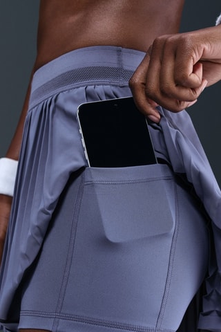 Jupe de tennis Ace Advantage - Indigo