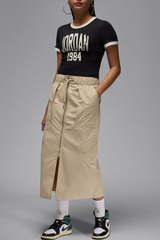 Jupe midi Jordan Chicago - Beige