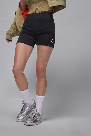 Short taille haute Jordan Brooklyn Essentials - Noir