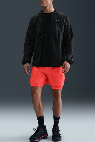 Short de running Stride - Rouge