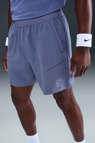 Short de tennis Court Advantage - Indigo