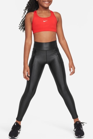Brassière de sport Swoosh - Rouge