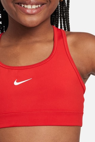 Brassière de sport Swoosh - Rouge