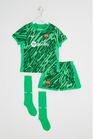 Ensemble 3 pièces gardien FC Barcelone - Vert