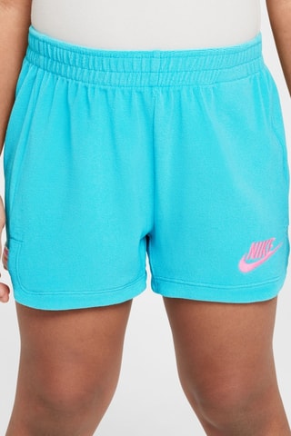 T-shirt et short Nike « Let's Roll » Towel Terry Set - Turquoise