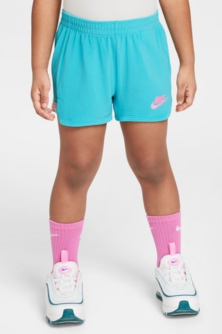 T-shirt et short Nike « Let's Roll » Towel Terry Set - Turquoise