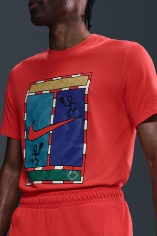 Short de tennis Heritage - Rouge