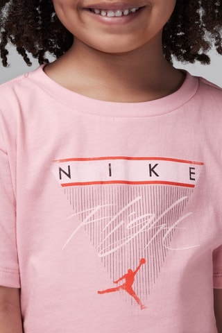 T-shirt et cycliste Mini Me - Rose