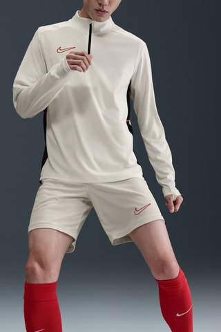 Short slim de football Nike Academy - Ecru