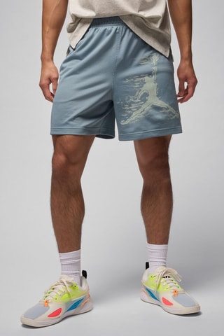 Short - Gris et écru