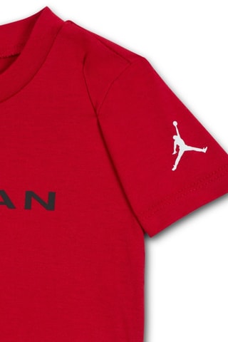T-shirt et short Jordan - Rouge et noir