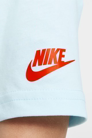 T-shirt et short Ace Your Game - Blanc et bleu roi