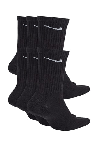 6 paires de chaussettes d’entraînement - Noir