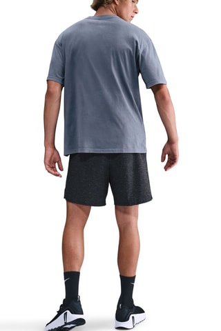 Short de fitness Unlimited - Noir chiné