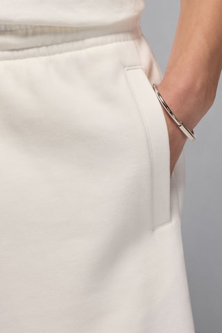 Short ample polaire Brooklyn - Blanc