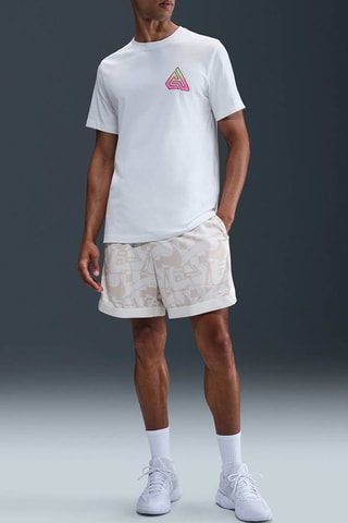 Short de basketball Giannis Antetokounmpo - Blanc