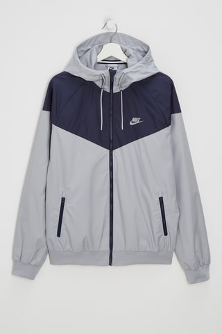 Coupe-vent à capuche Sportswear Windrunner - Gris