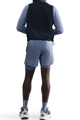 Short de running 2-en-1 Nike Stride - Ciel