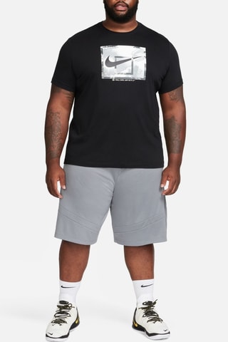 Short de basketball Nike Icon - Gris clair
