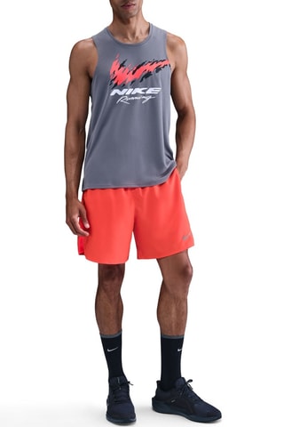 Short de running Challenger - Rouge