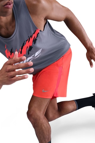 Short de running Challenger - Rouge