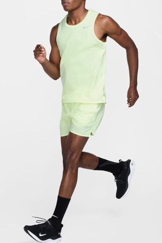 Short de running Nike Challenger - Jaune