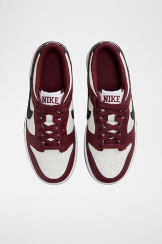 Nike Dunk Low en cuir - Rouge