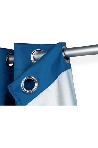 2 cortinas térmicas - 135 x 240 cm - Azul