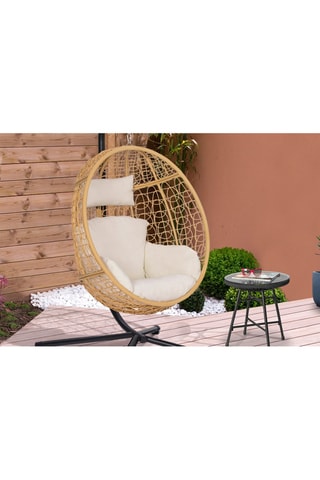 Sillón huevo colgante