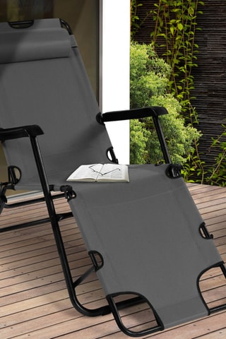 2 sillones de jardín - 178 x 61 x 33 cm