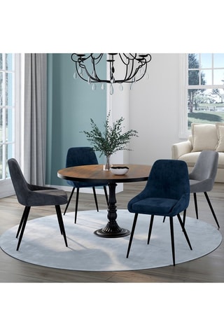 4 sillas Olivia - 47,5 x 79 x 54 cm