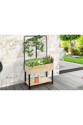 Jardinera con patas - 80 x 40 x 140 cm