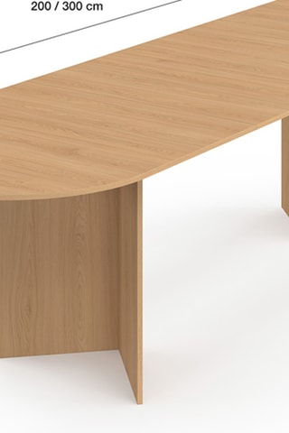 Mesa extensible Gabin - 200/300 x 75 x 90 cm