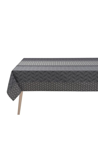 Mantel antimanchas rectangular Caractere Enduit - Gris